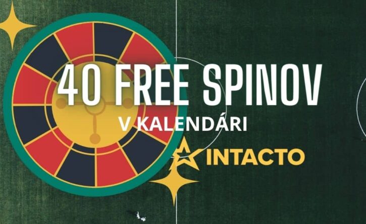 40 free spinov Kajot Intacto