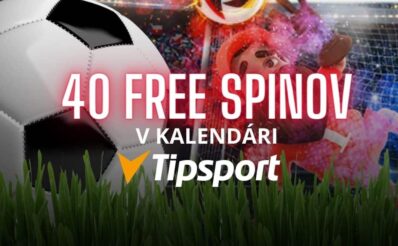 40 free spinov tipsport