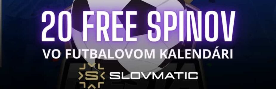 20 free spinov slovmatic