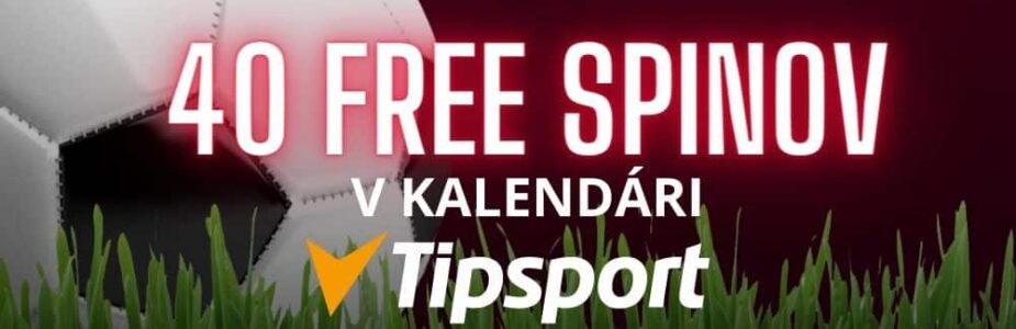 40 free spinov tipsport