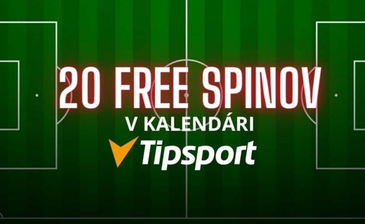 20 free spinov Tipsport