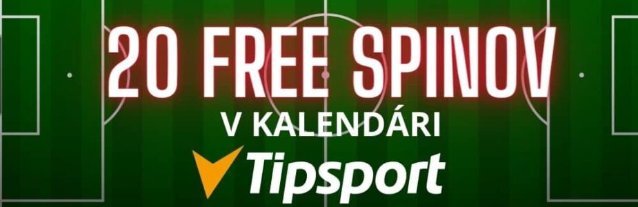 20 free spinov Tipsport