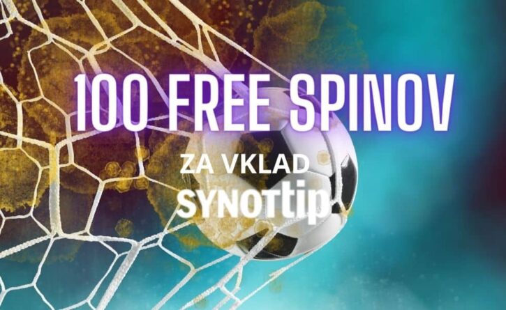 100 free spinov SynotTip