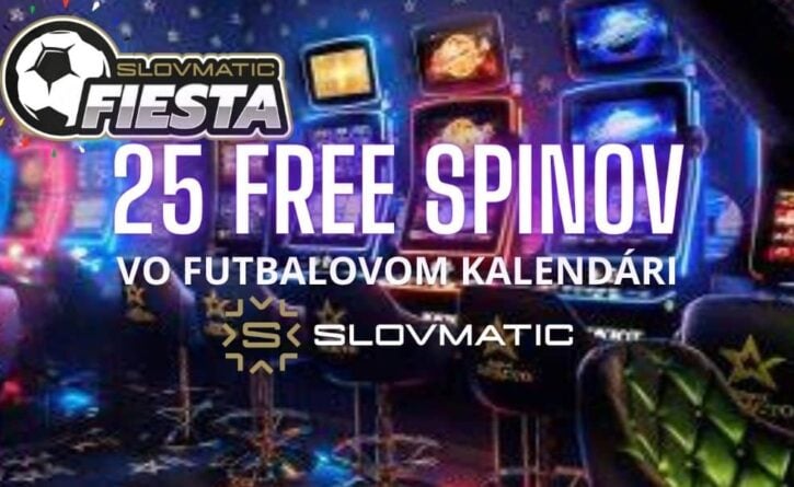 Slovmatic 25 free spinov