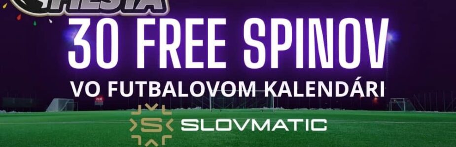 30 free spinov slovmatic