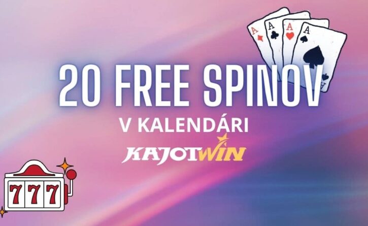 20 free spinov KajotWin