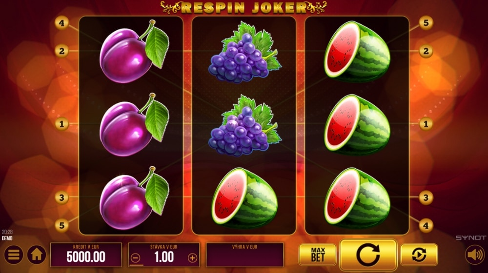Respin Joker demo automat