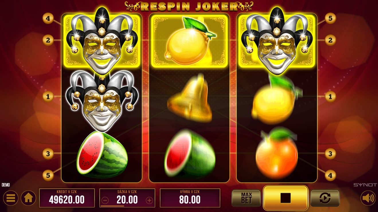 Respin Joker online automat Respin