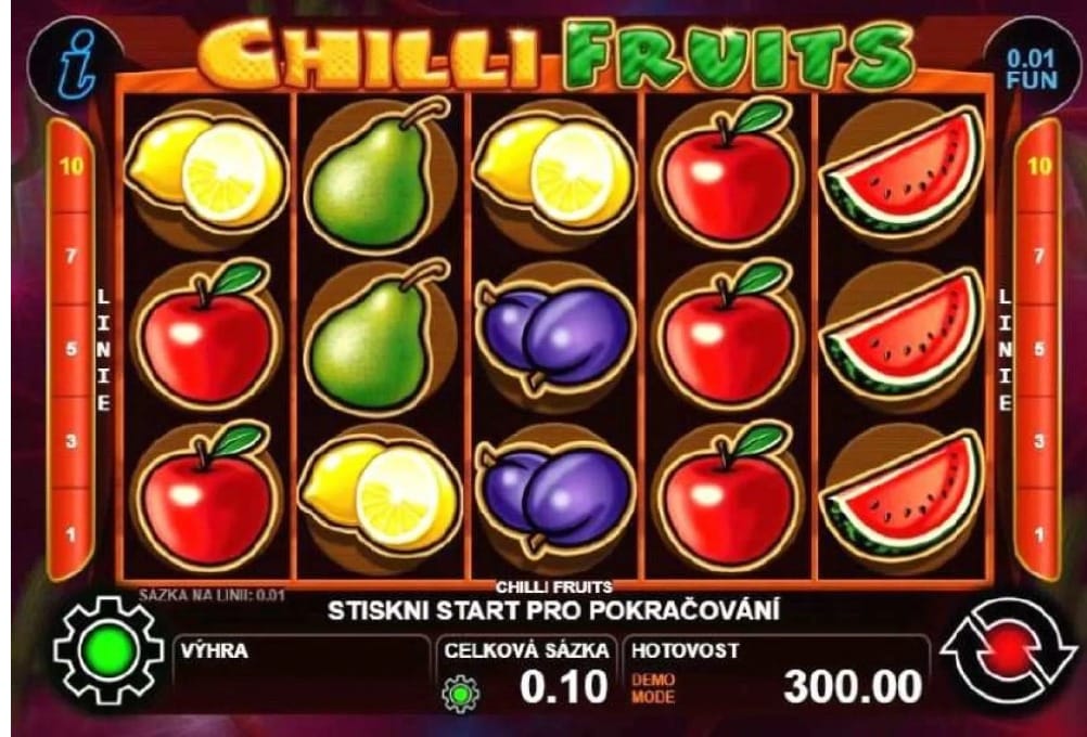 Chilli fruits automat