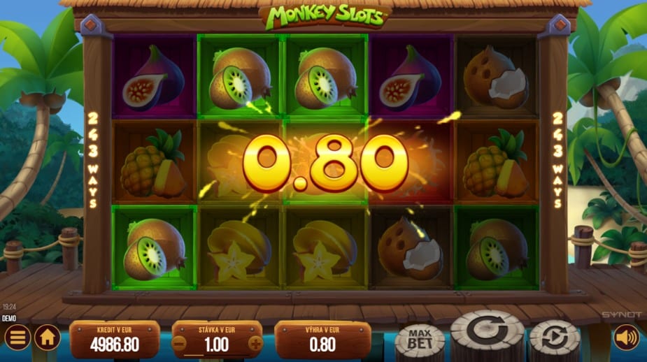 Téma a symboly Monkey Slots