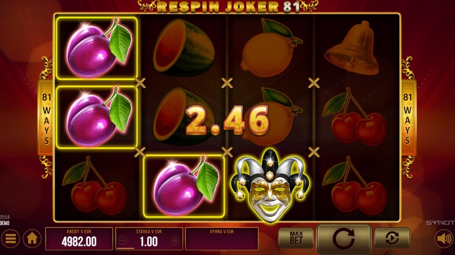 Téma a symboly Respin Joker 81