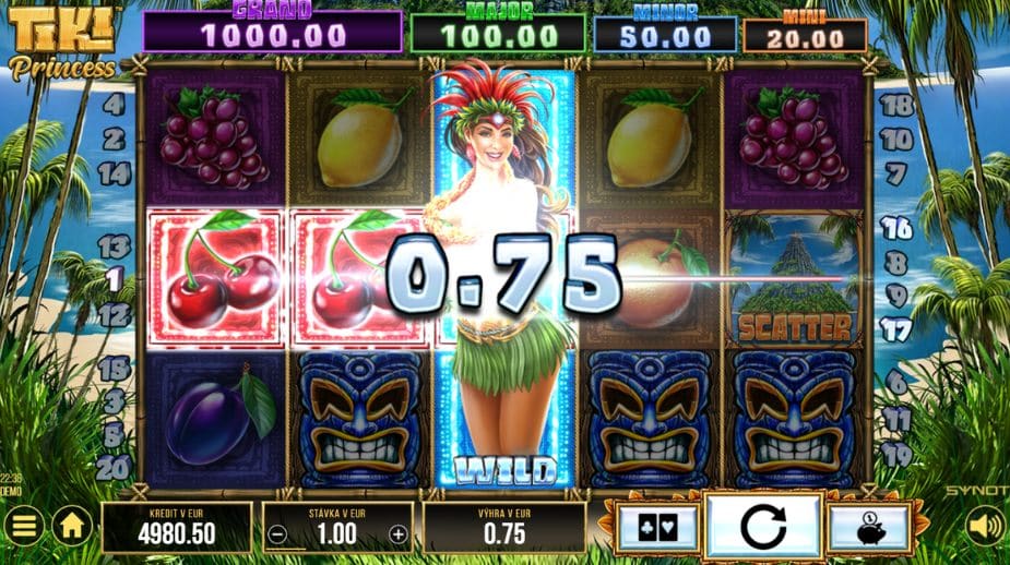 Tiki Princess online automat Wild