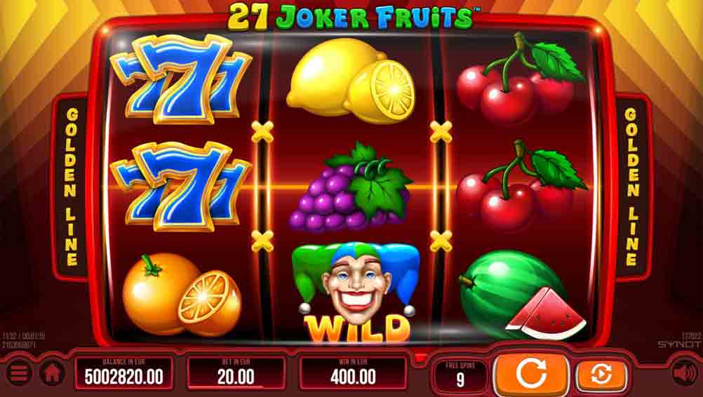 27 joker Fruits