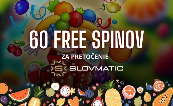 60 free spinov v slovmatic