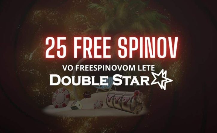 25 free spinov doublestar pondelok