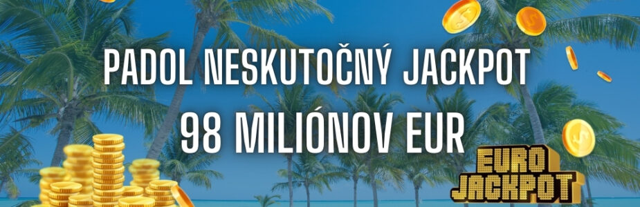 Takmer sto miliónový jackpot vyhral 31-ročný Nemec