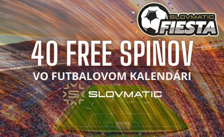 40 free spinov Slovmatic