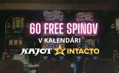 60 free spinov Kajot Intacto