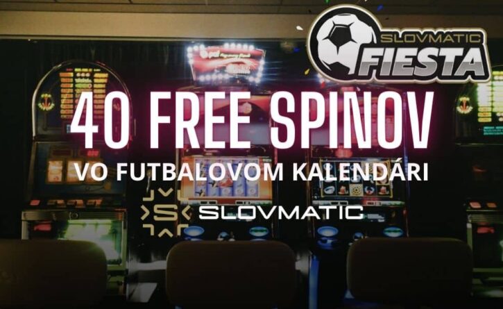 40 free spinov v Slovmatic nedeľa