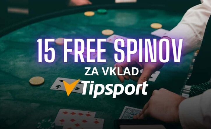 15 free spinov tipsport