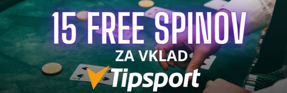 15 free spinov tipsport