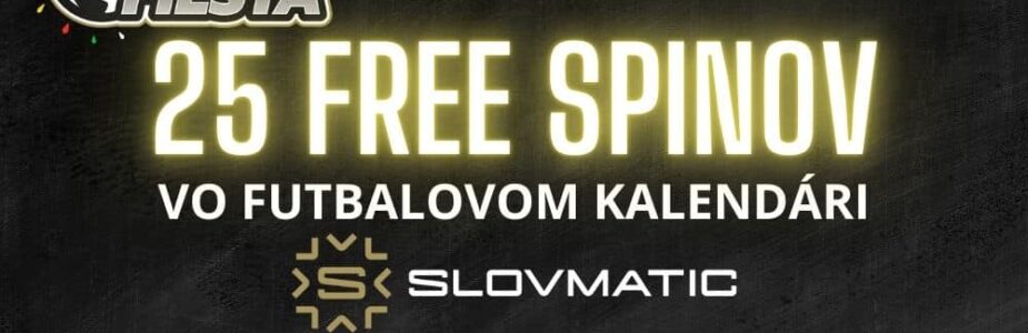 25 free spinov slovmatic