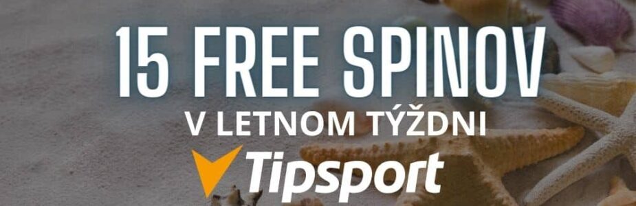 15 free spinov tipsport