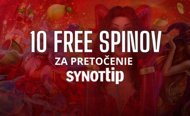 10 free spinov v synottip