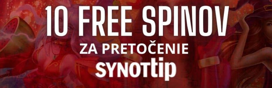 10 free spinov v synottip