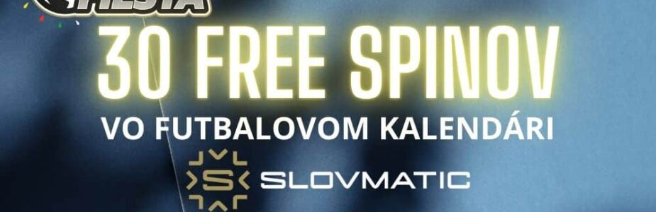 30 free spinov slovmatic