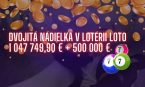 Dvojitá nádielka v lotérii Loto