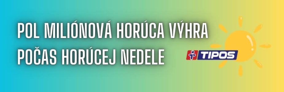 Pol miliónová horúca výhra počas horúceho Loto tipu