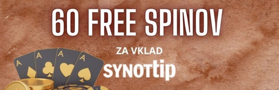 60 free spinov synottip