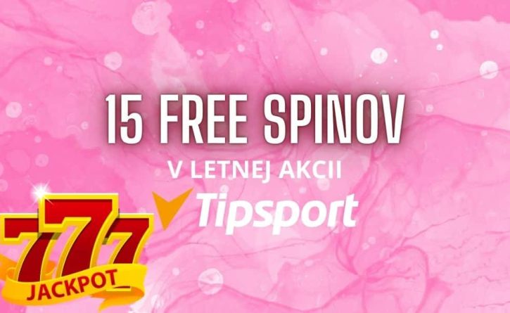 15 free spinov Tipsport