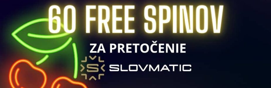 60 free spinov slovmatic