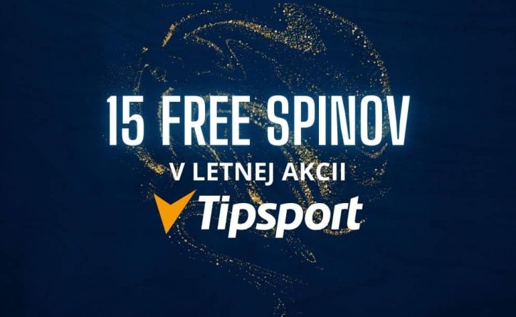 15 free spinov v Tipsport