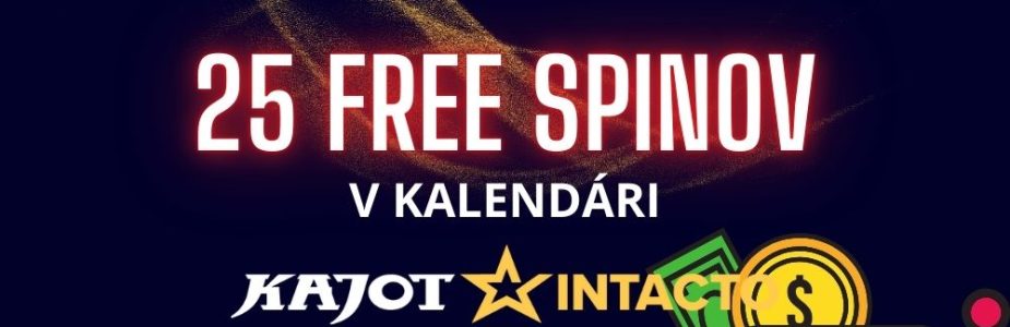 25 free spinov v kajot intacto