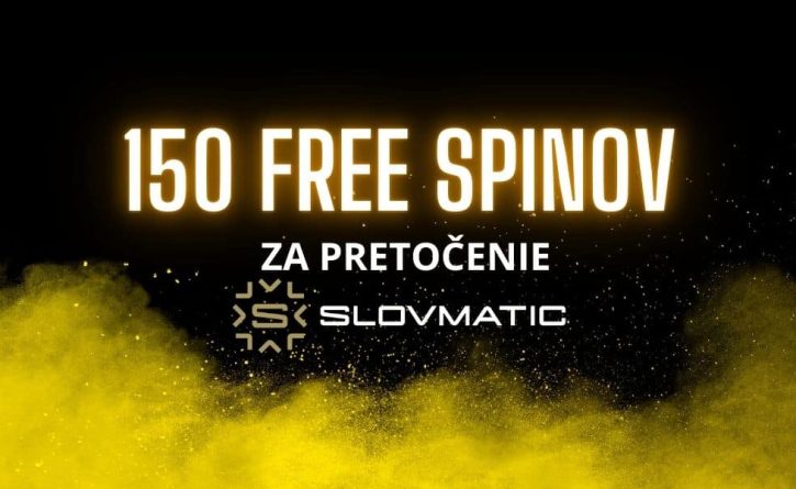 150 free spinov slovmatic