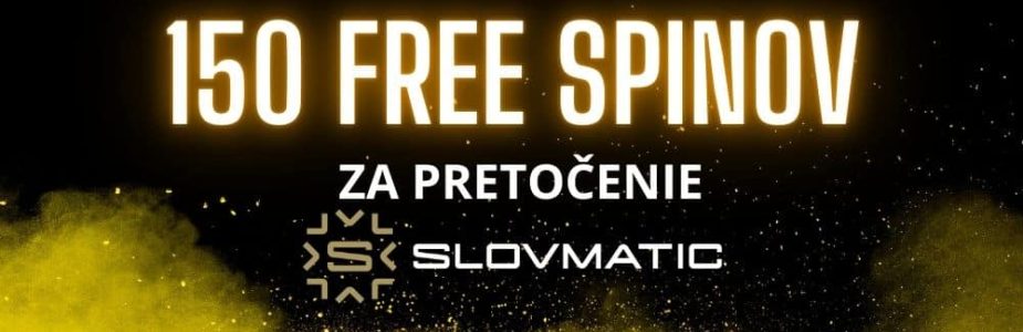 150 free spinov slovmatic