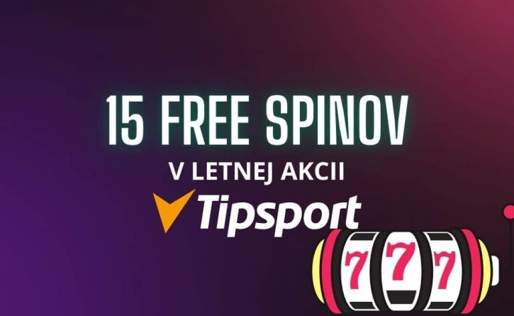 15 free spinov v tipsport