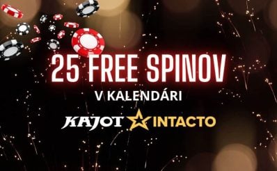 25 free spinov v kajot intacto