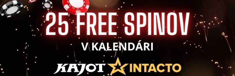 25 free spinov v kajot intacto