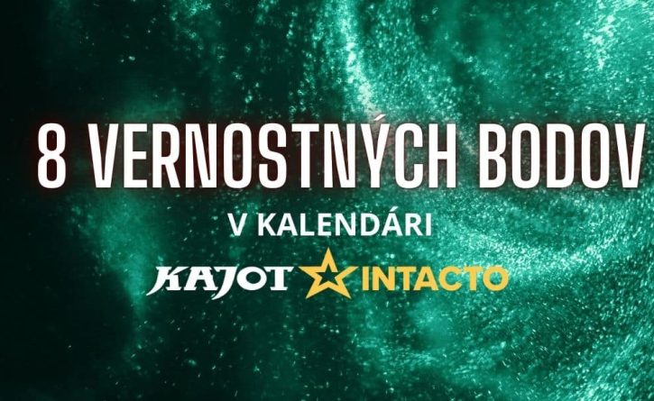 8 vernostných bodov Kajot Intacto