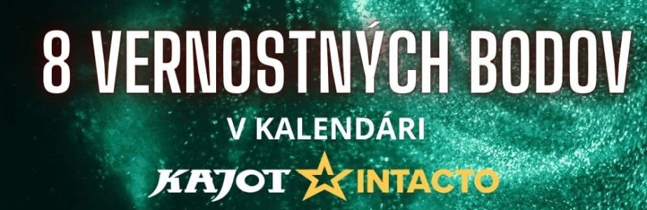 8 vernostných bodov Kajot Intacto