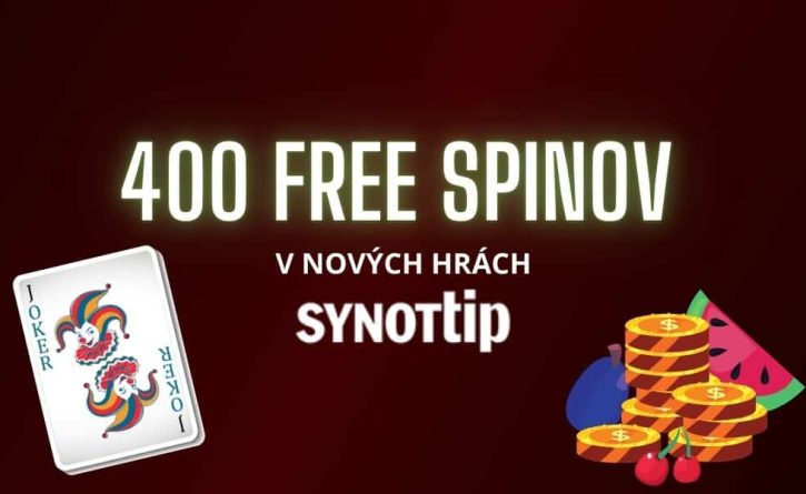 400 free spinov v SynotTip utorok