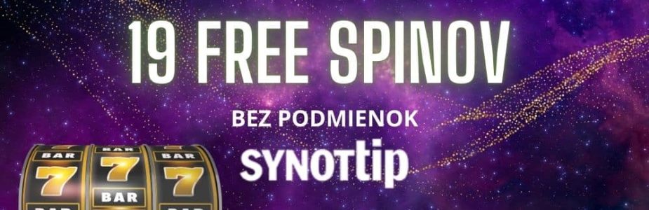 19 free spinov synottip