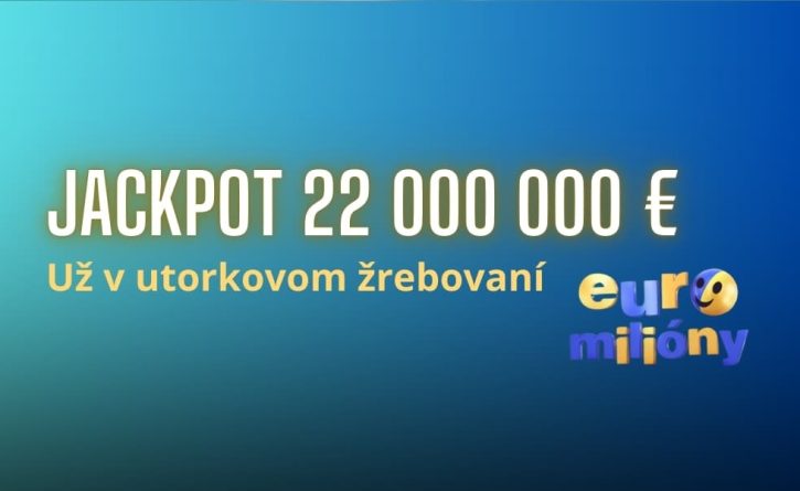 V Euromiliónoch sa žrebuje o 22 000 000 eur