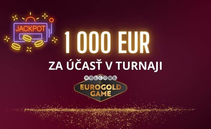 1 000 eur v turnaji eurogold