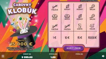 Zotretý žreb Žreb Čarovný klobúk