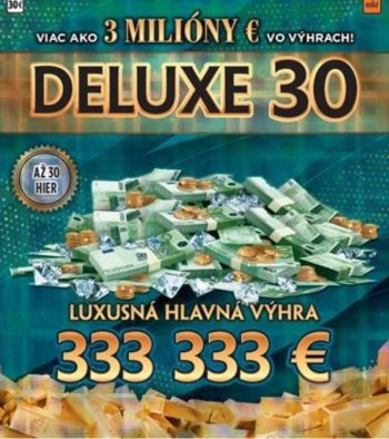 Žreb Maxi Deluxe 30 predná strana